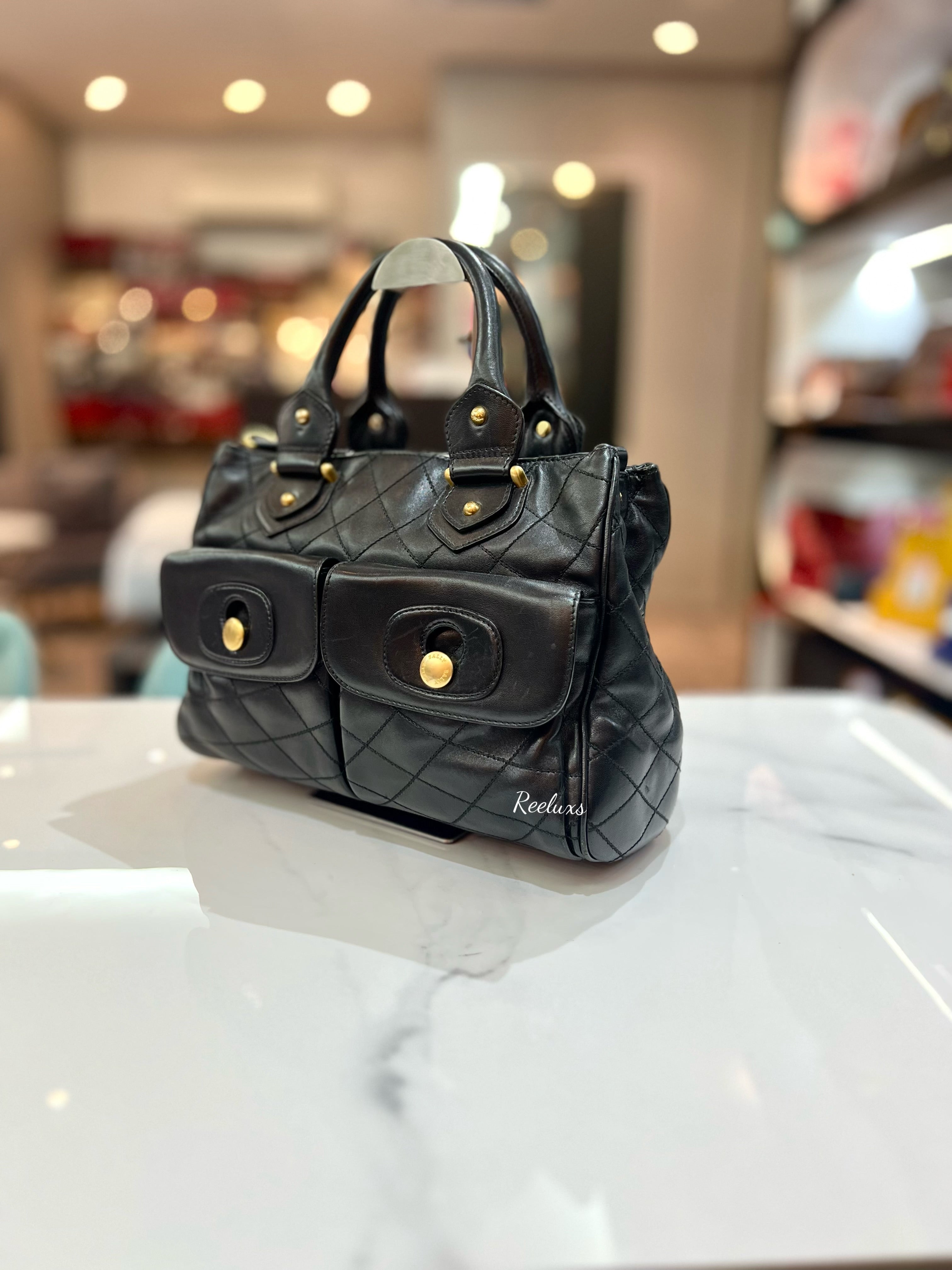 Leather Hand Bag BALLY Black in Leather