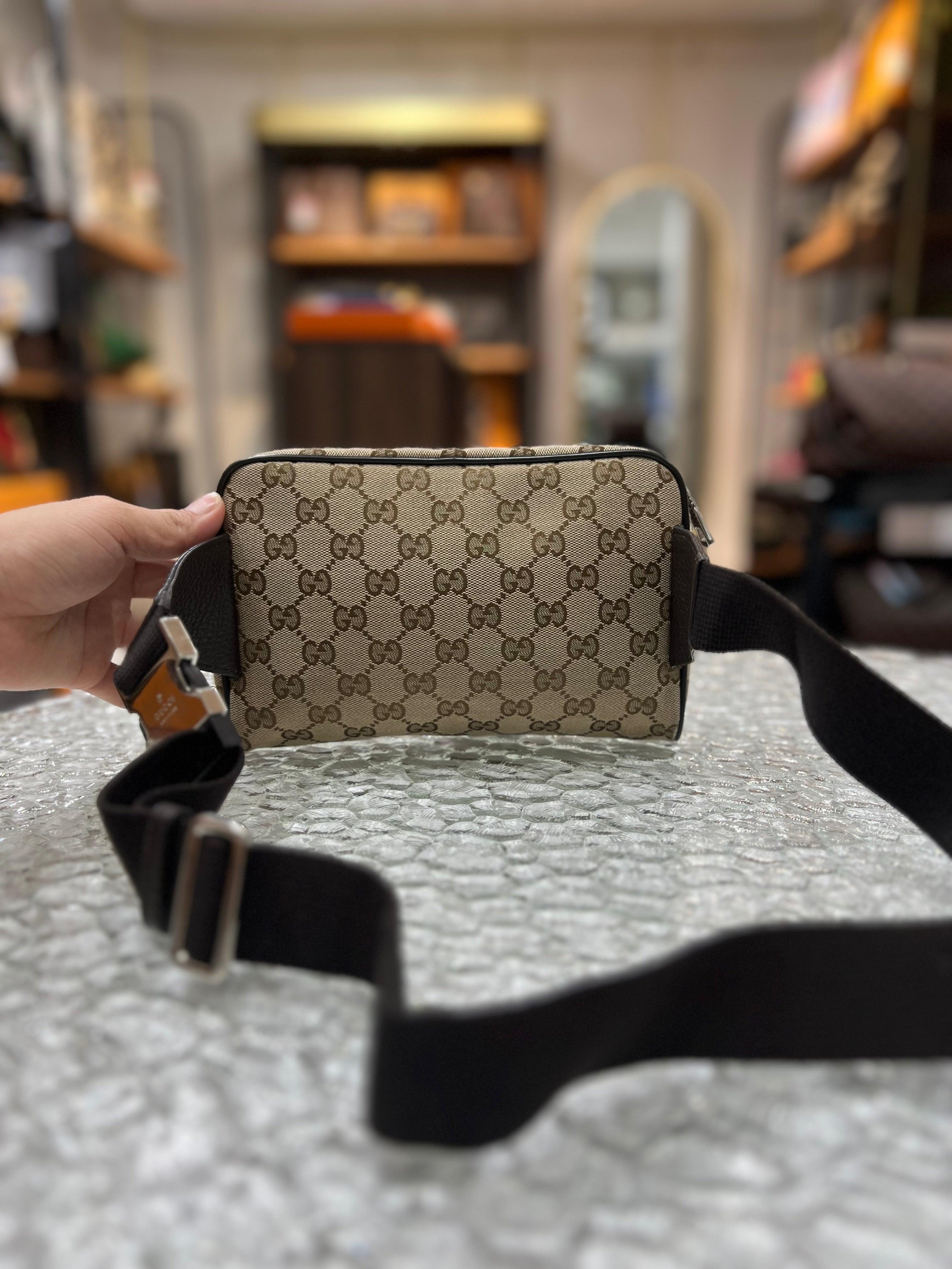 Gucci canvas belt bag - Reeluxs 