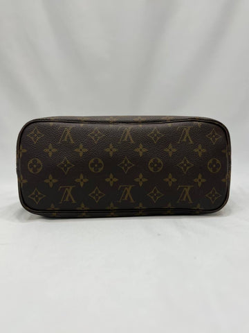 LOUIS VUITTON LV Neverfull PM Monogram Canvas Tote Shoulder Bag