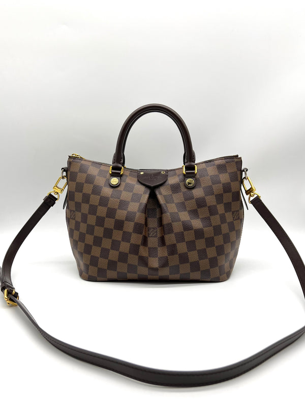 Authentic LOUIS VUITTON Damier Siena PM N41545 Bag - Reeluxs 