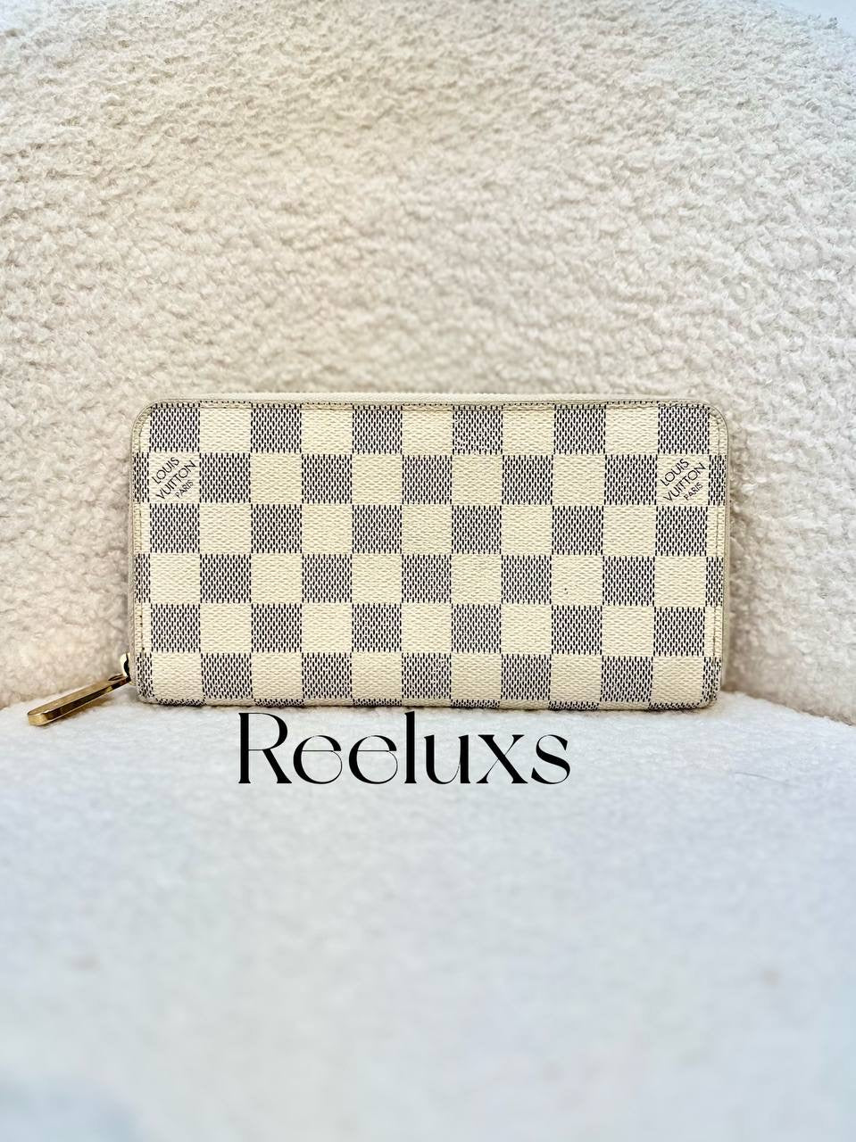 LOUIS VUITTON LV Zippy Wallet In Damier Azur