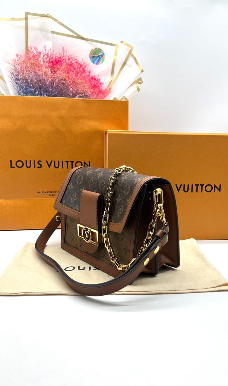 LOUIS VUITTON LV Mini Dauphine Shoulder Bag