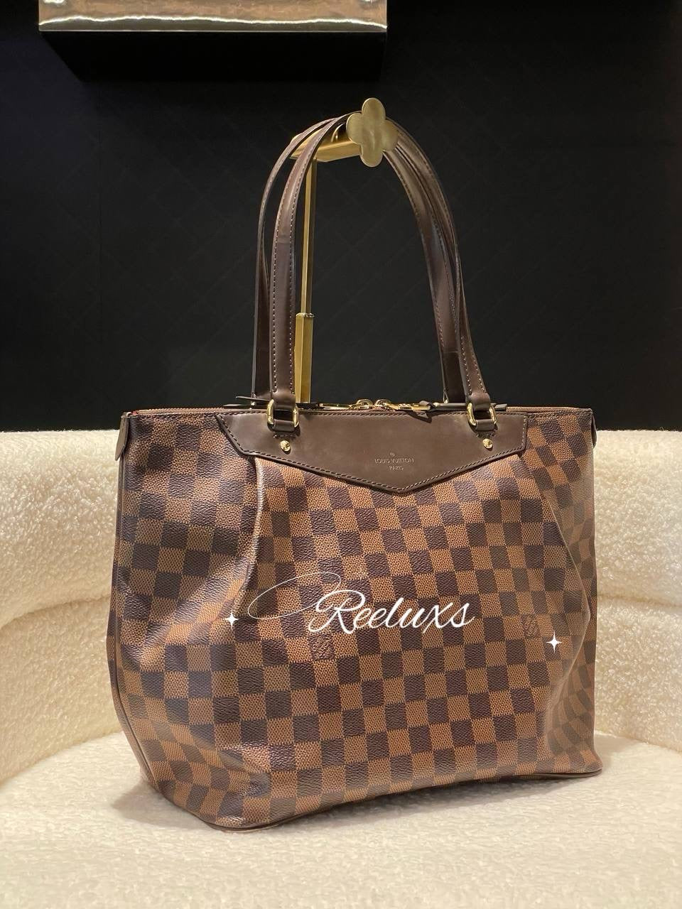 LOUIS VUITTON LV  Westminster PM Brown Shoulder Bag in GHW