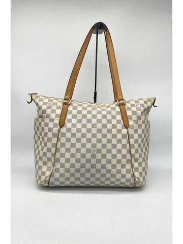 LOUIS VUITTON Damier Azur Totally Tote Bag - Reeluxs 