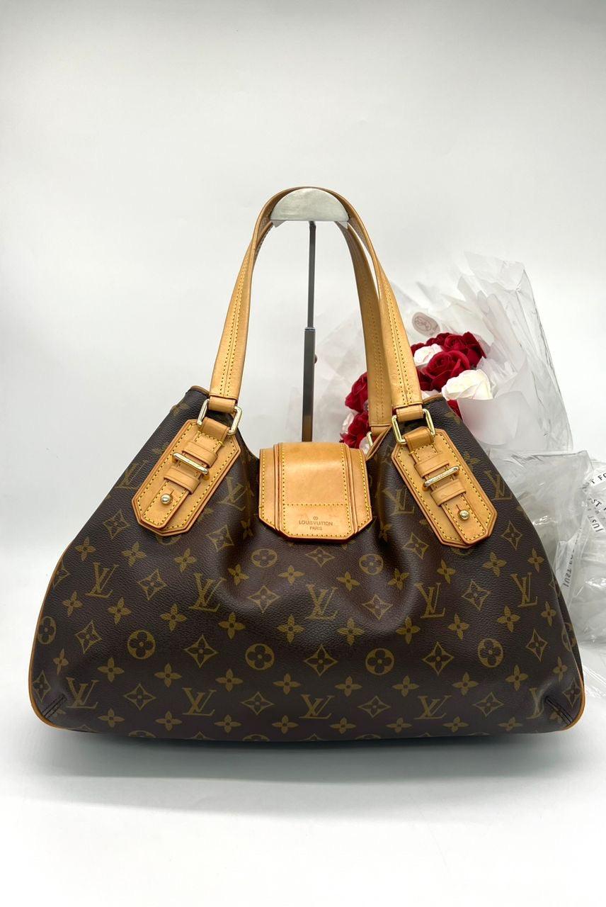 LOUIS VUITTON Griet Handbag Monogram Canvas - Reeluxs 