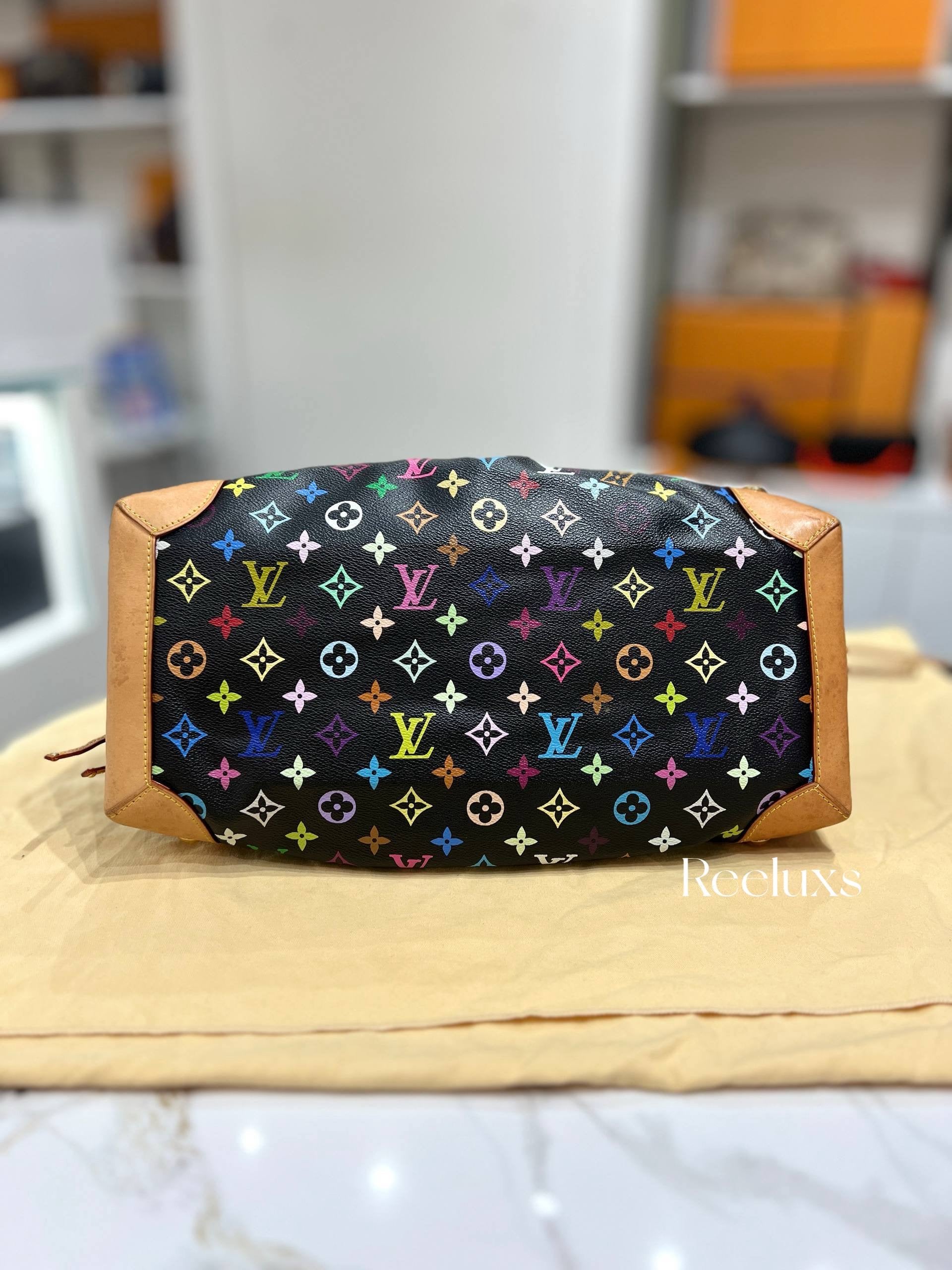 LOUIS VUITTON LV Ursula Black Multicolor Handbag