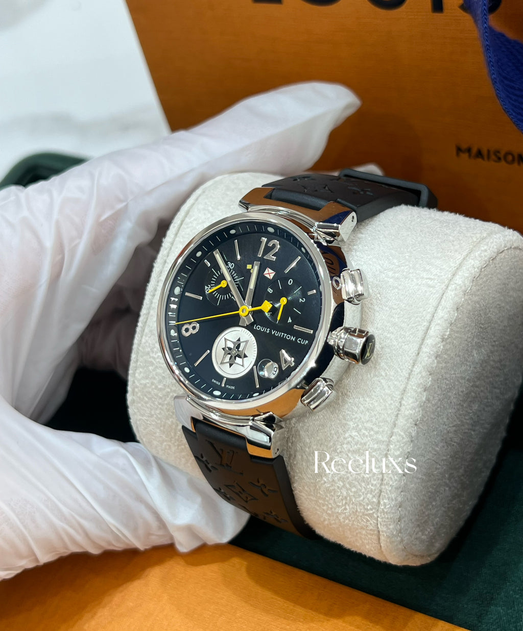 LOUIS VUITTON Tambour Lovely Cup Chronograph