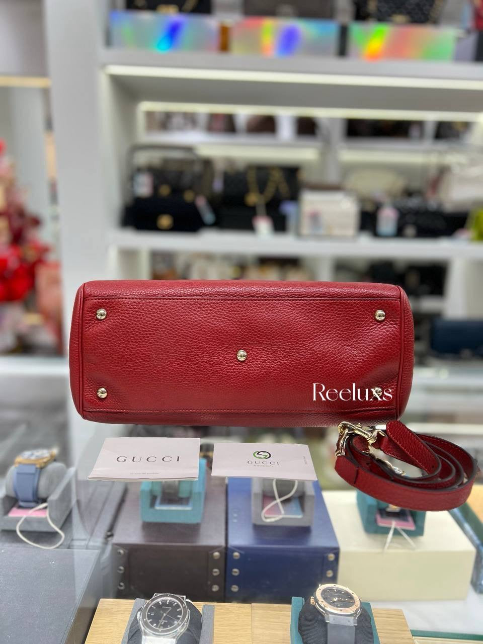 GUCCI Bamboo Shopper Tote