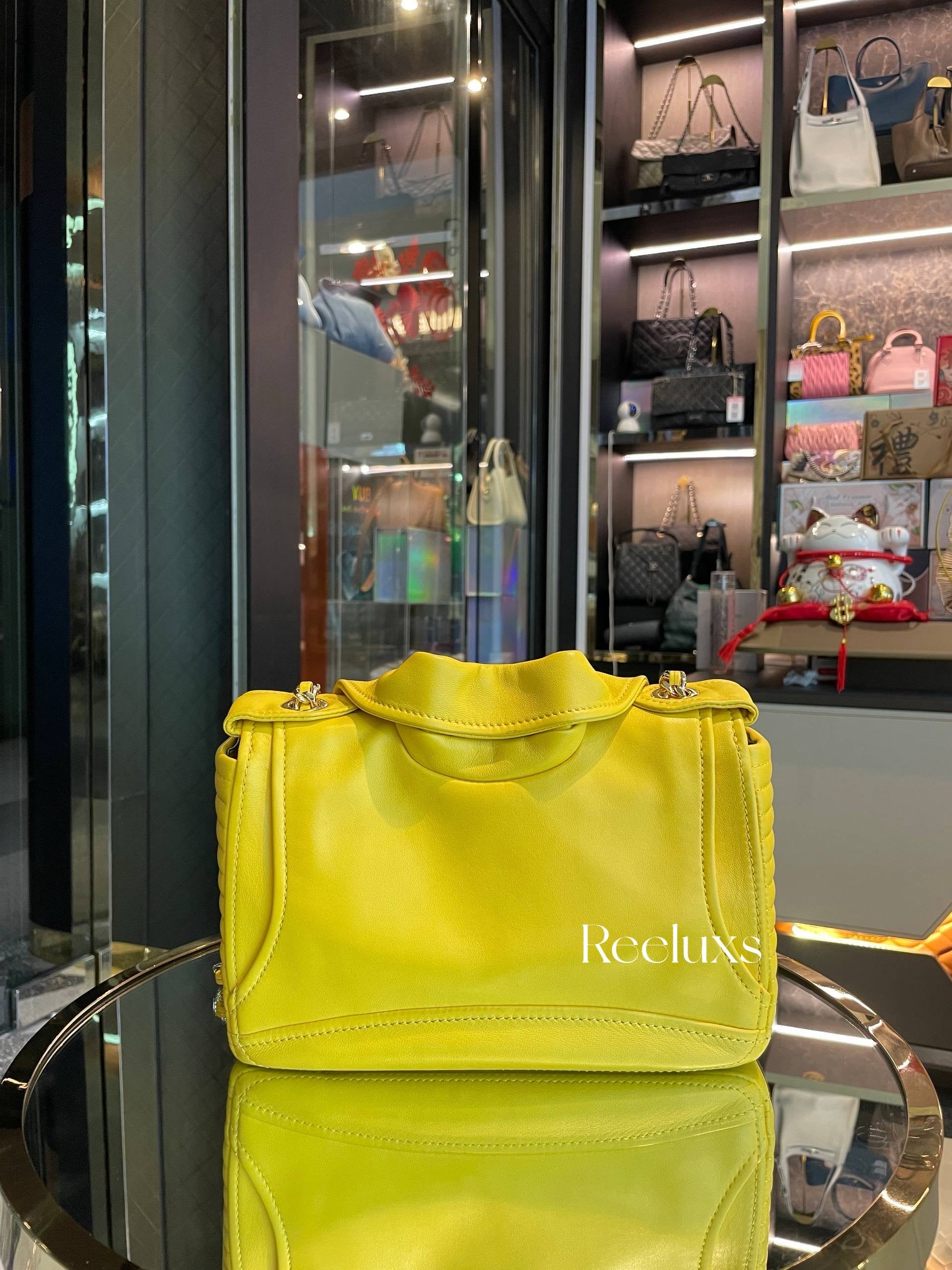 Moschino Biker leather crossbody bag
