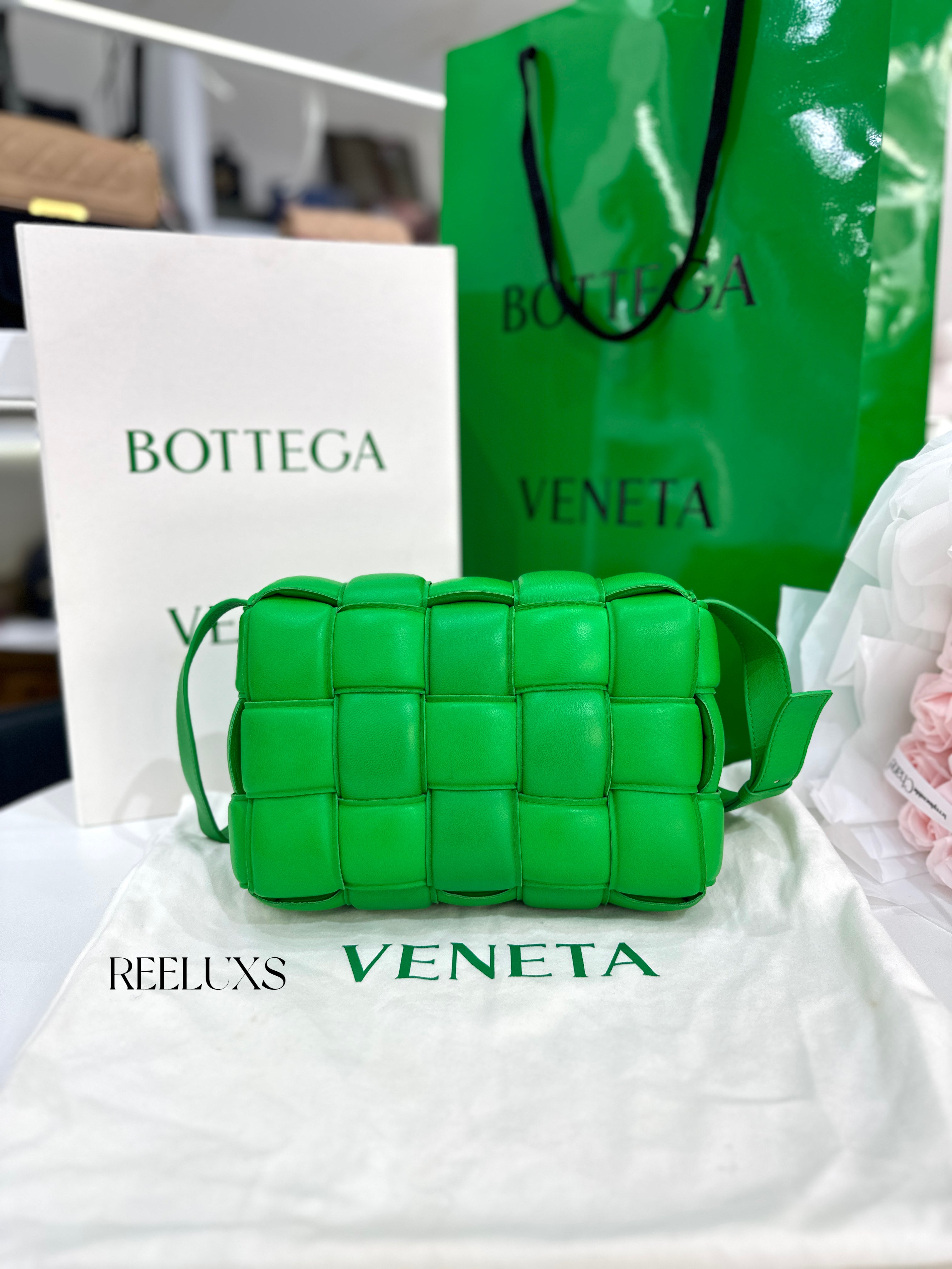 Bottega Veneta Padded Cassette Shoulder Bag