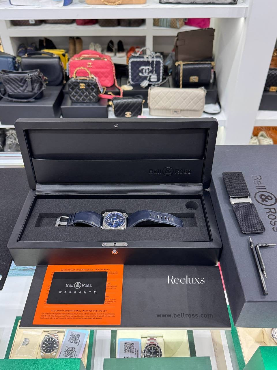 Bell & Ross BR 03-94 Blue Steel Chronograph-42 mm
