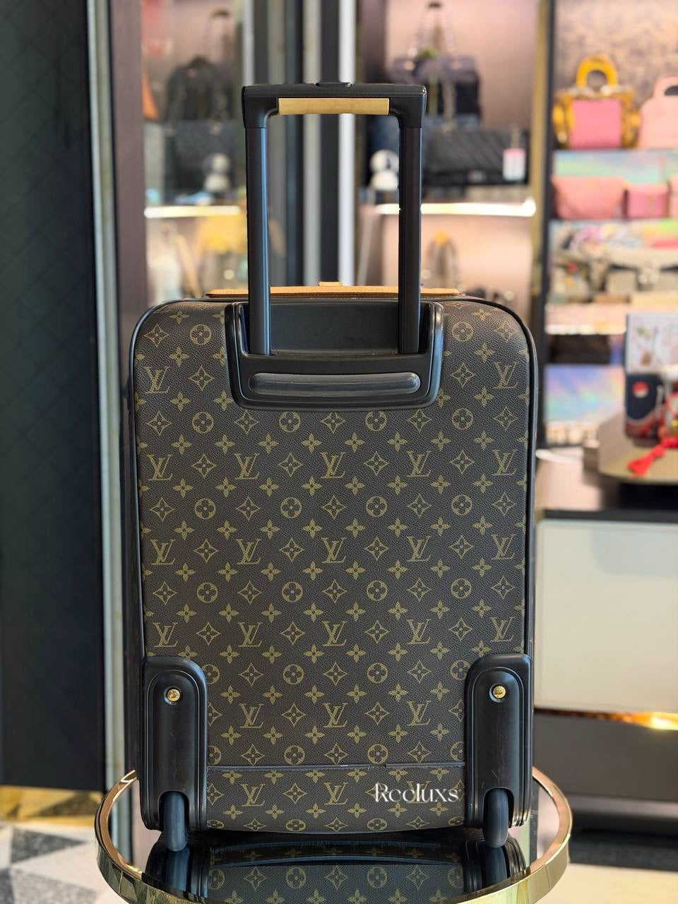 Louis Vuitton Monogram Canvas Business Pegase Legere 55 Luggage
