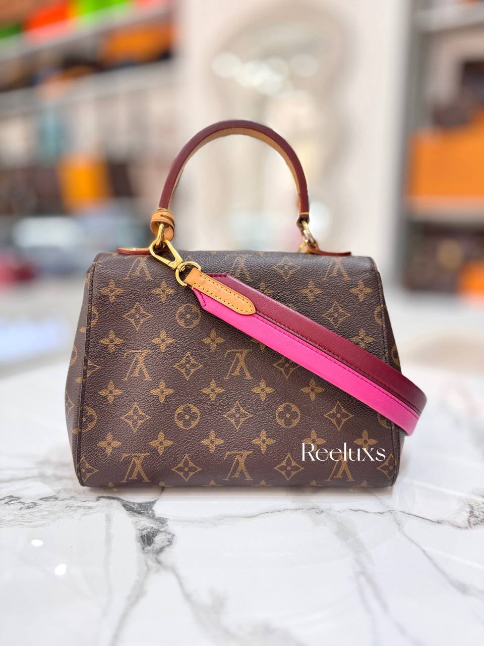 LOUIS VUITTON LV Cluny BB Monogram Canvas Handbag