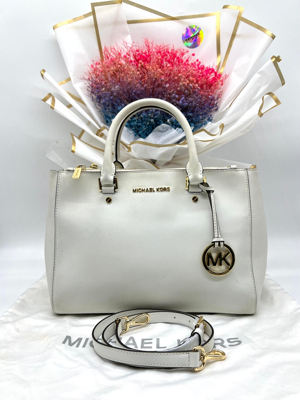 Michael Kors tote bag White - Reeluxs 