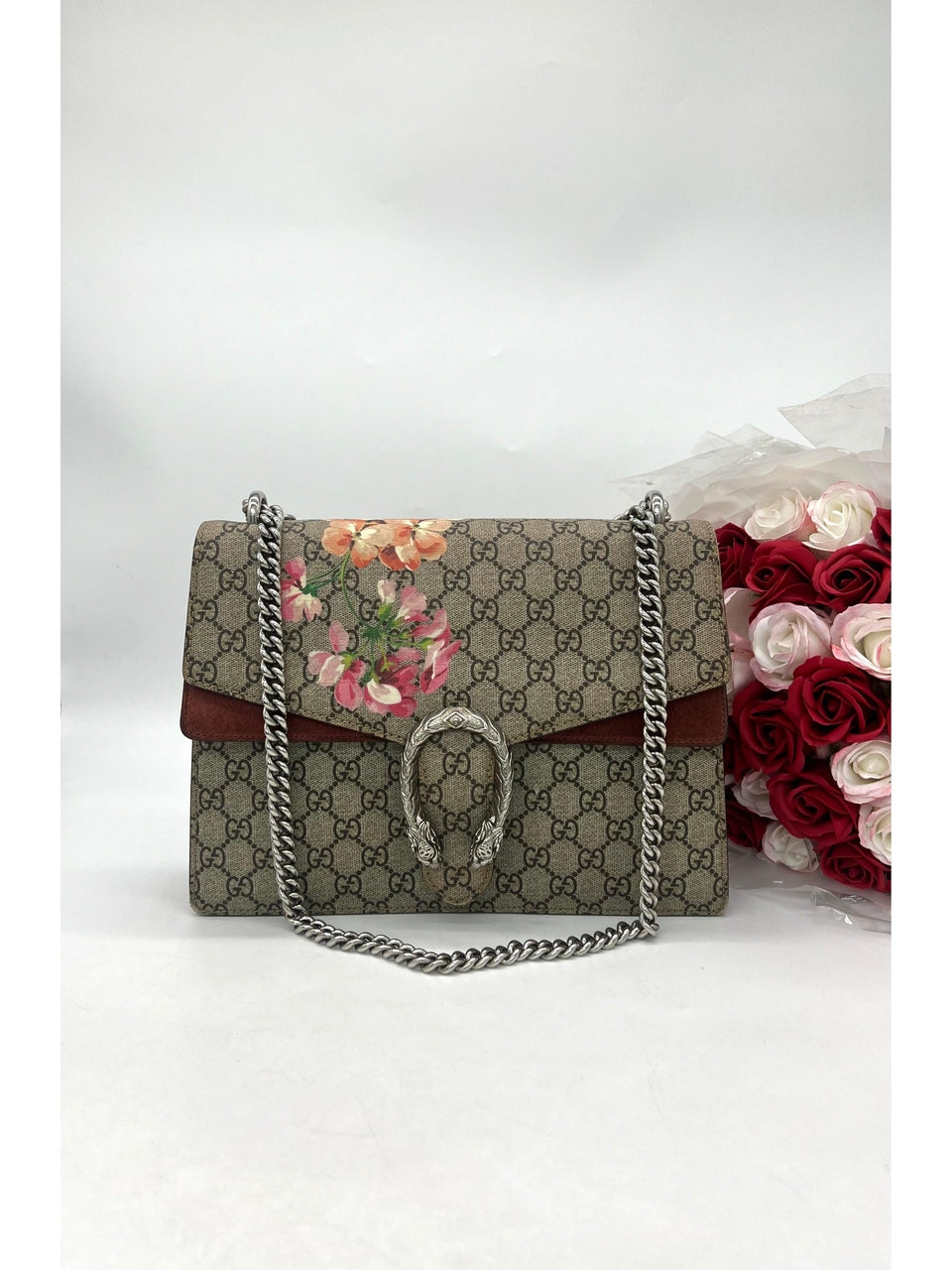 GUCCI Dionysus GG Blooms Shoulder Bag - Reeluxs 