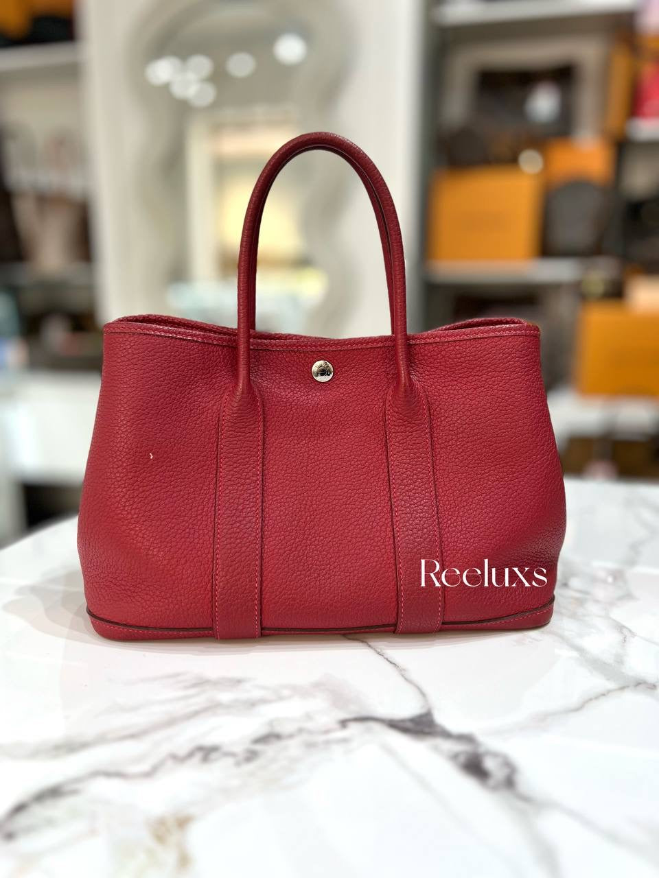 HERMES Garden Party Tote Handbag