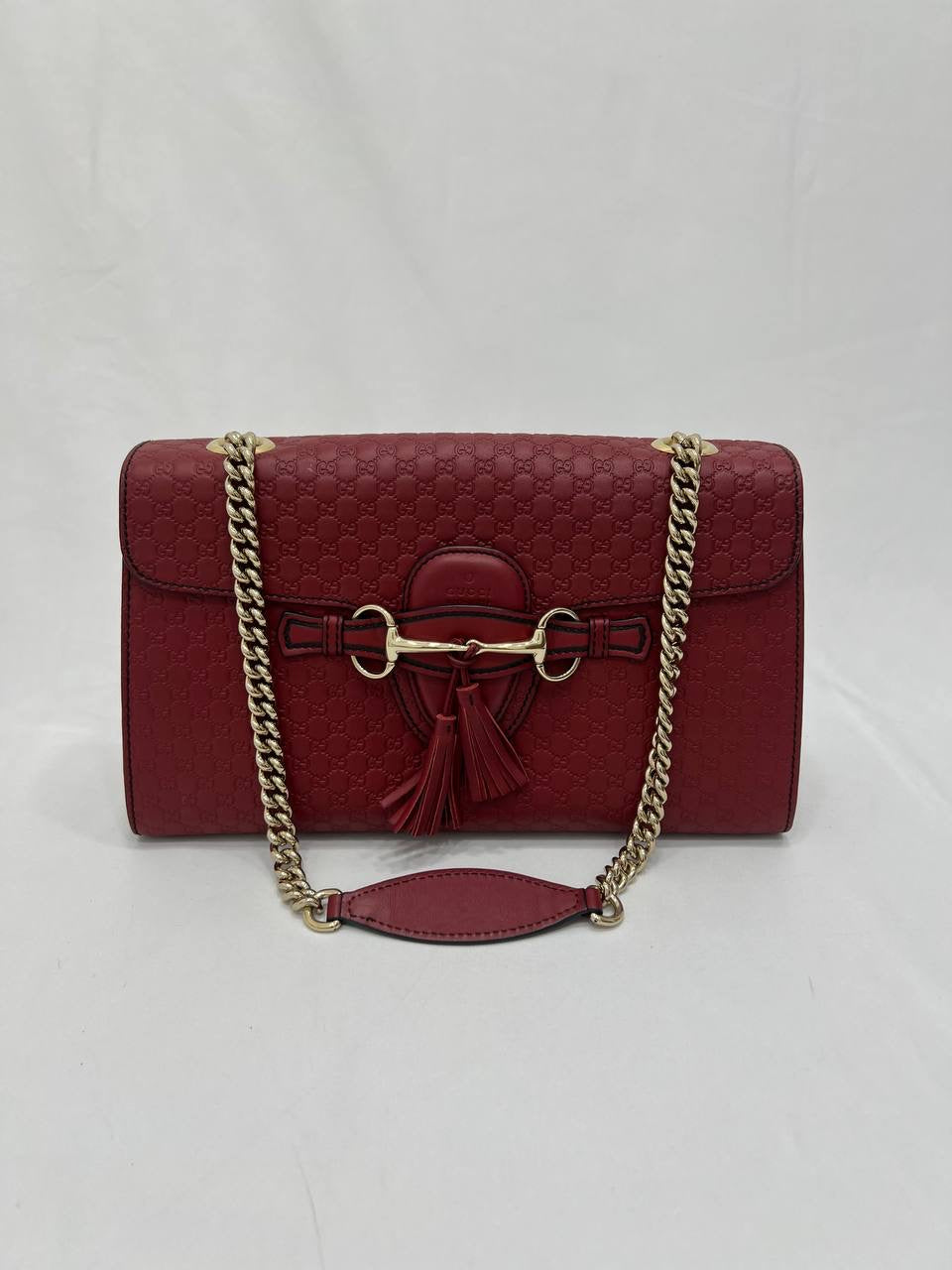 GUCCI Microguccissima Emily Shoulder Bag