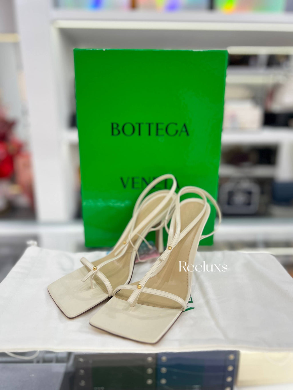 BOTTEGA VENETA Stretch Strap Sandals 371/2