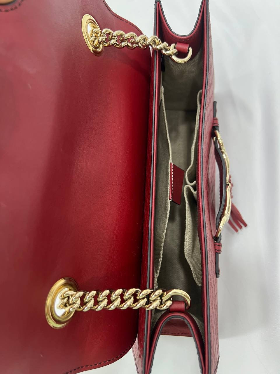 GUCCI Microguccissima Emily Shoulder Bag