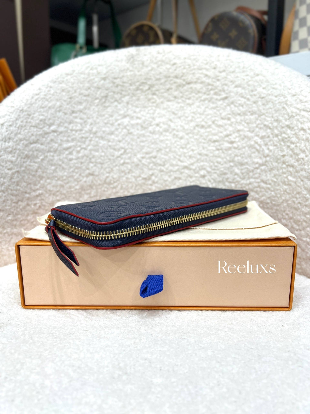 LOUIS VUITTON Monogram Empreinte Leather Wallet