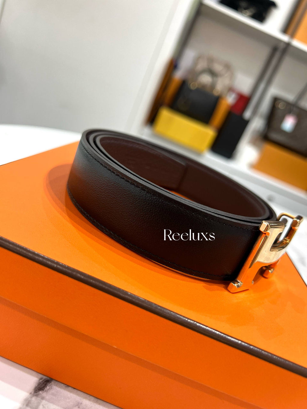 HERMES CONSTANCE Reversible  Belt