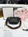 GUCCI Print Belt Bag with Vintage Logo