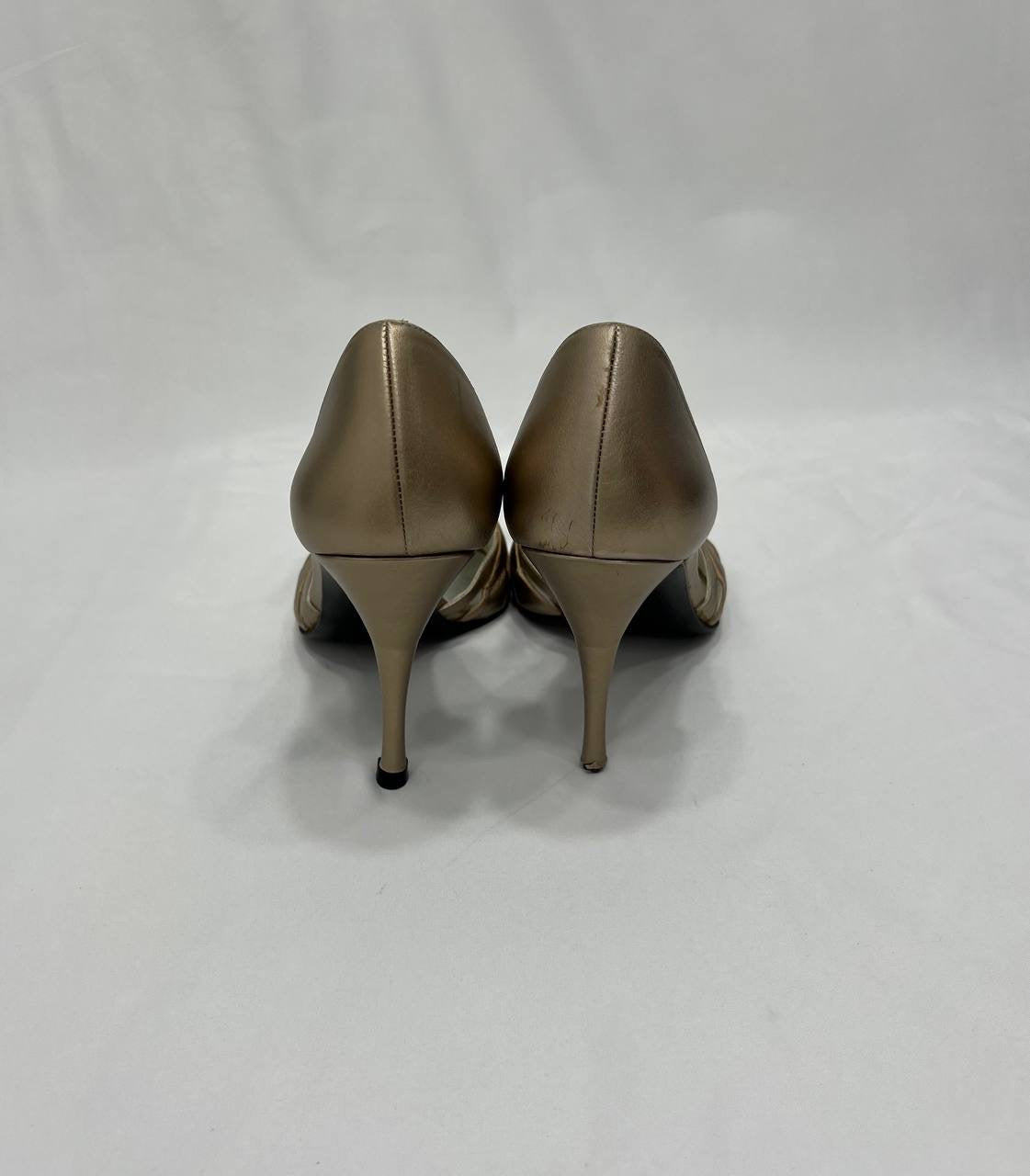 STUART WEITZMAN Gold Heels For Women