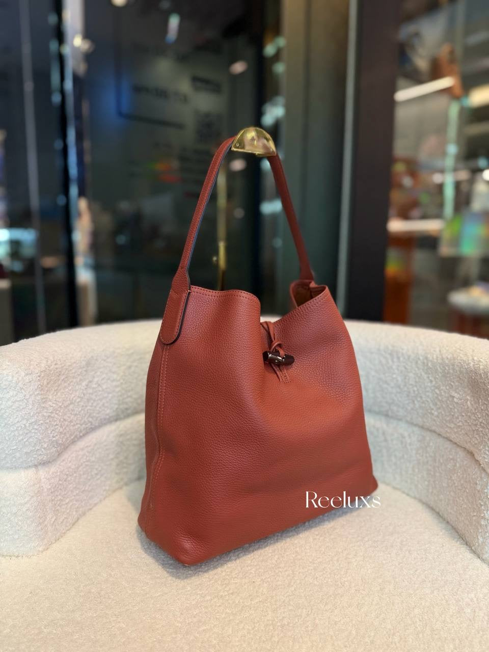 LONGCHAMP Le Roseau hobo bag