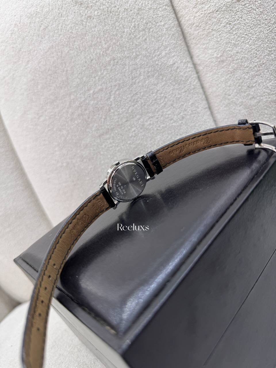 BVLGARI 26 mm Quartz Ladies Watch With Diamond Hour Markers