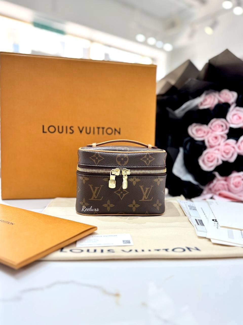 LOUIS VUITTON LV Nice Nano Vanitry Toiletry Pouch