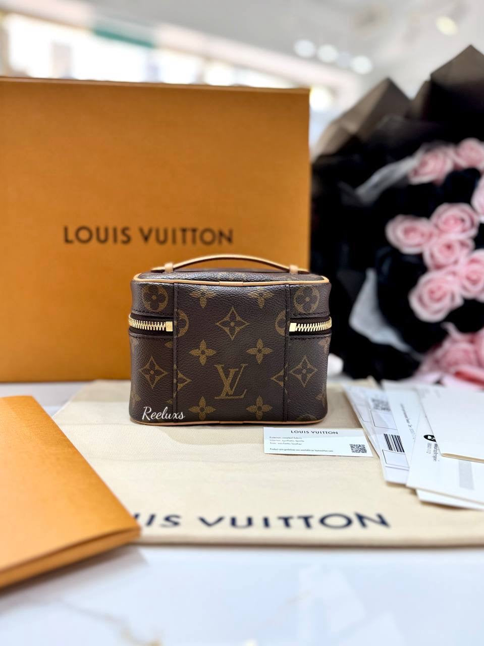 LOUIS VUITTON LV Nice Nano Vanitry Toiletry Pouch