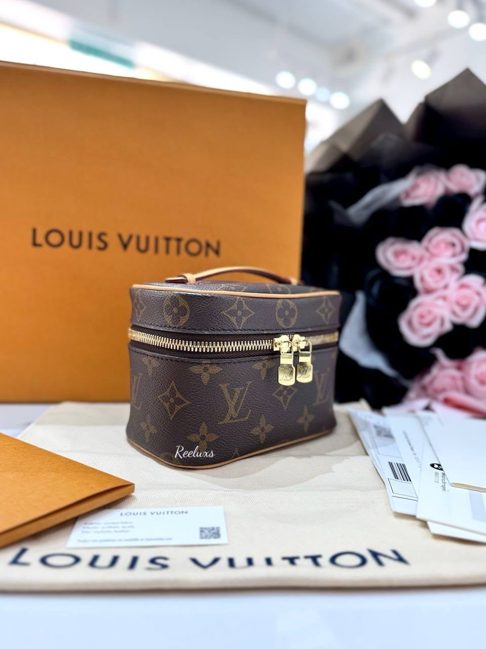 LOUIS VUITTON LV Nice Nano Vanitry Toiletry Pouch