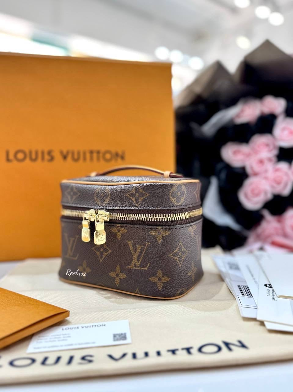 LOUIS VUITTON LV Nice Nano Vanitry Toiletry Pouch