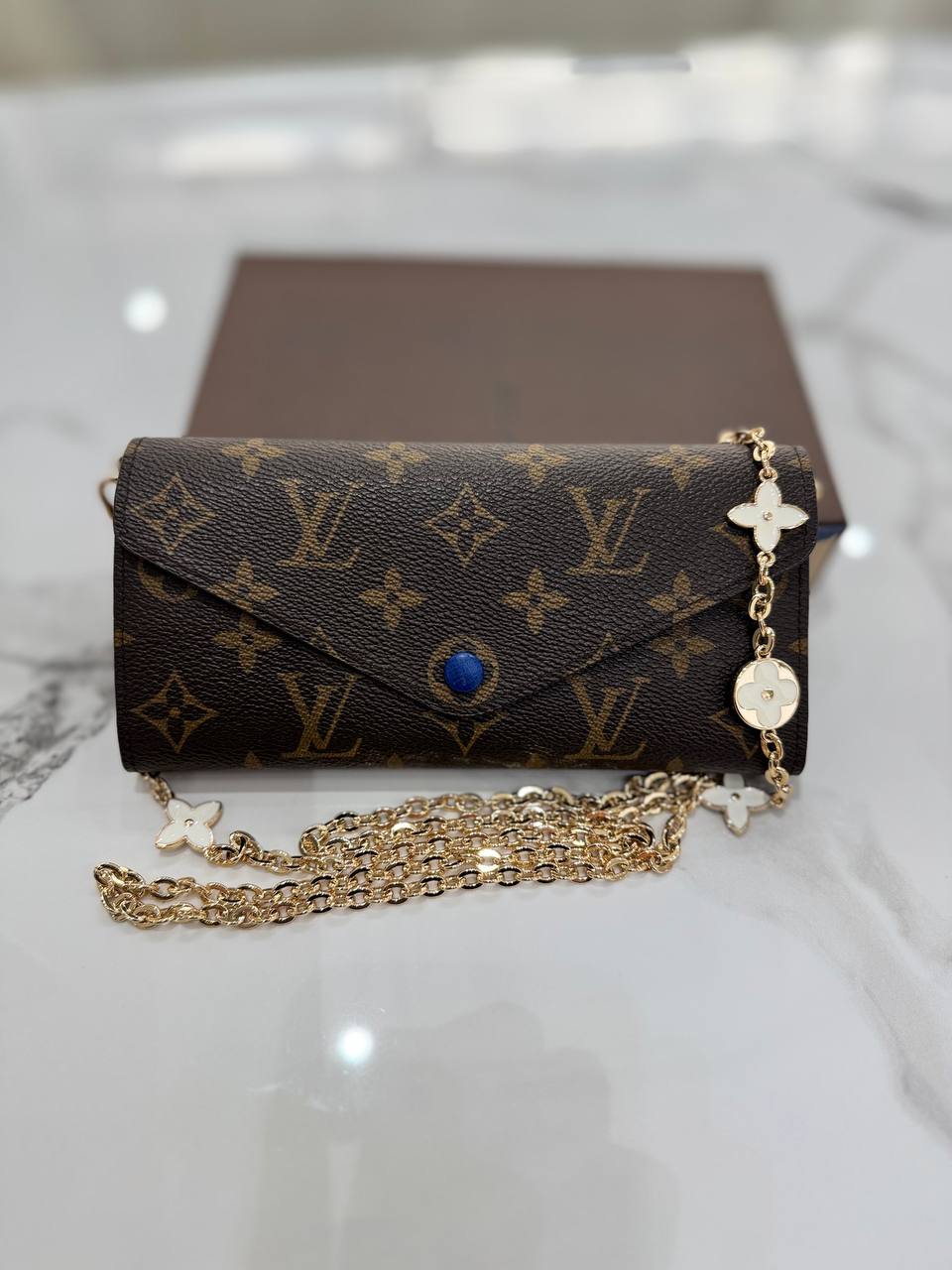 LOUIS VUITTON LV Monogram Josephine Long Wallet