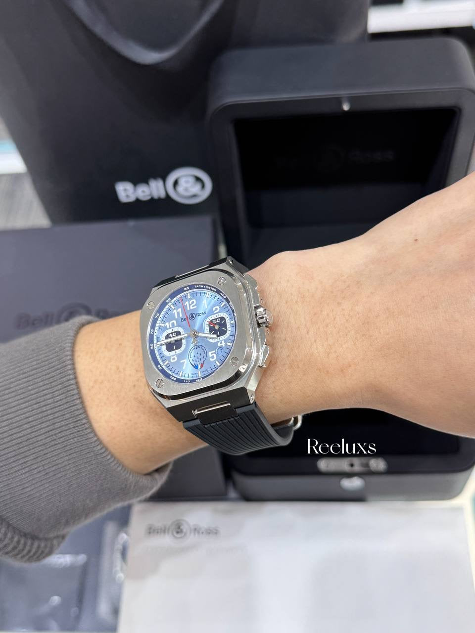 Bell& Ross BR-05 Chrono Patrouille de France Limited Edition Watch