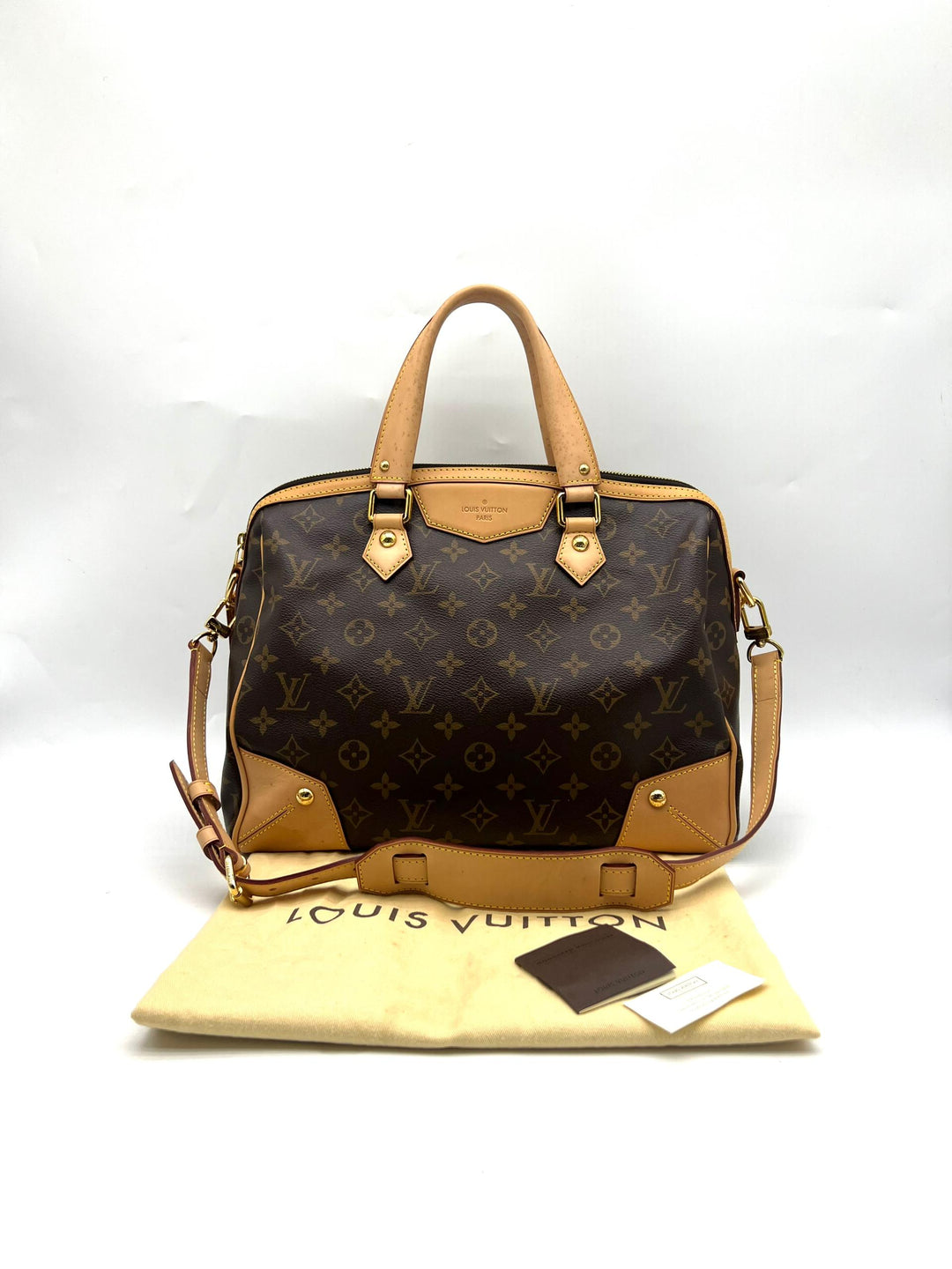 LOUIS VUITTON Monogram Canvas Retiro PM Bag