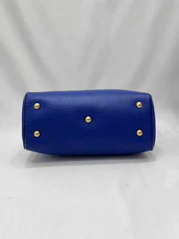 SALVATORE FERRAGAMO GANCINI BLUE Hand Bag