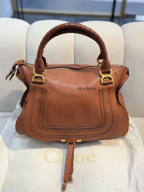 CHLOE Marcie Leather Handbag