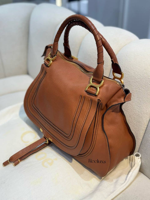 CHLOE Marcie Leather Handbag