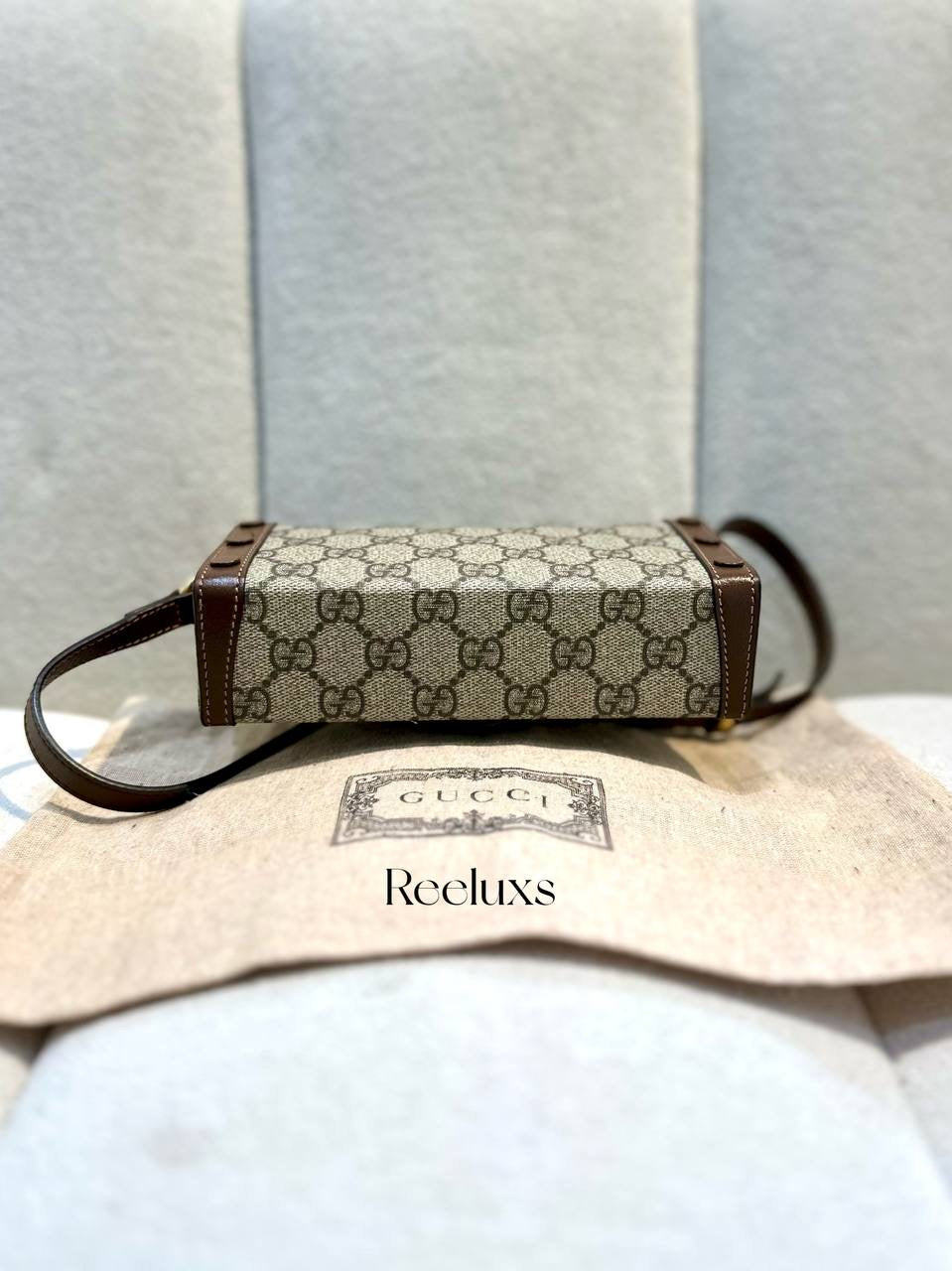 GUCCI Mini Horsebit 1955 Crossbody Bag