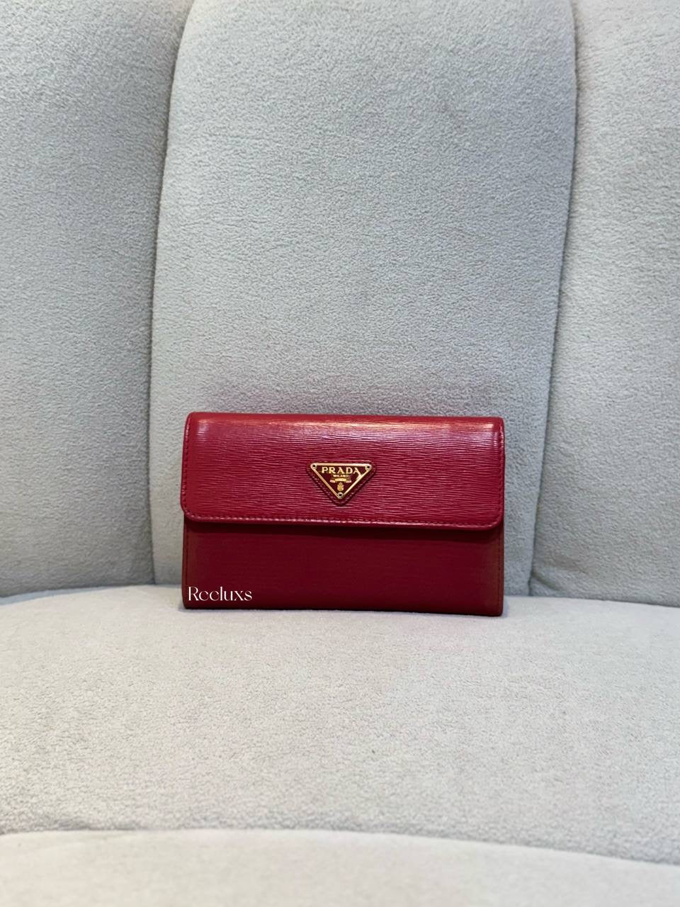 PRADA Tessuto Vitello Wallet