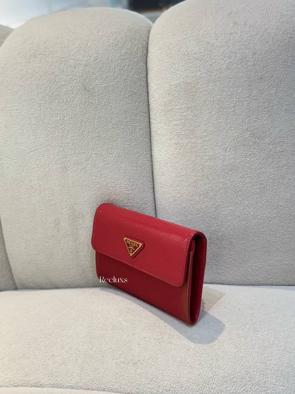 PRADA Tessuto Vitello Wallet
