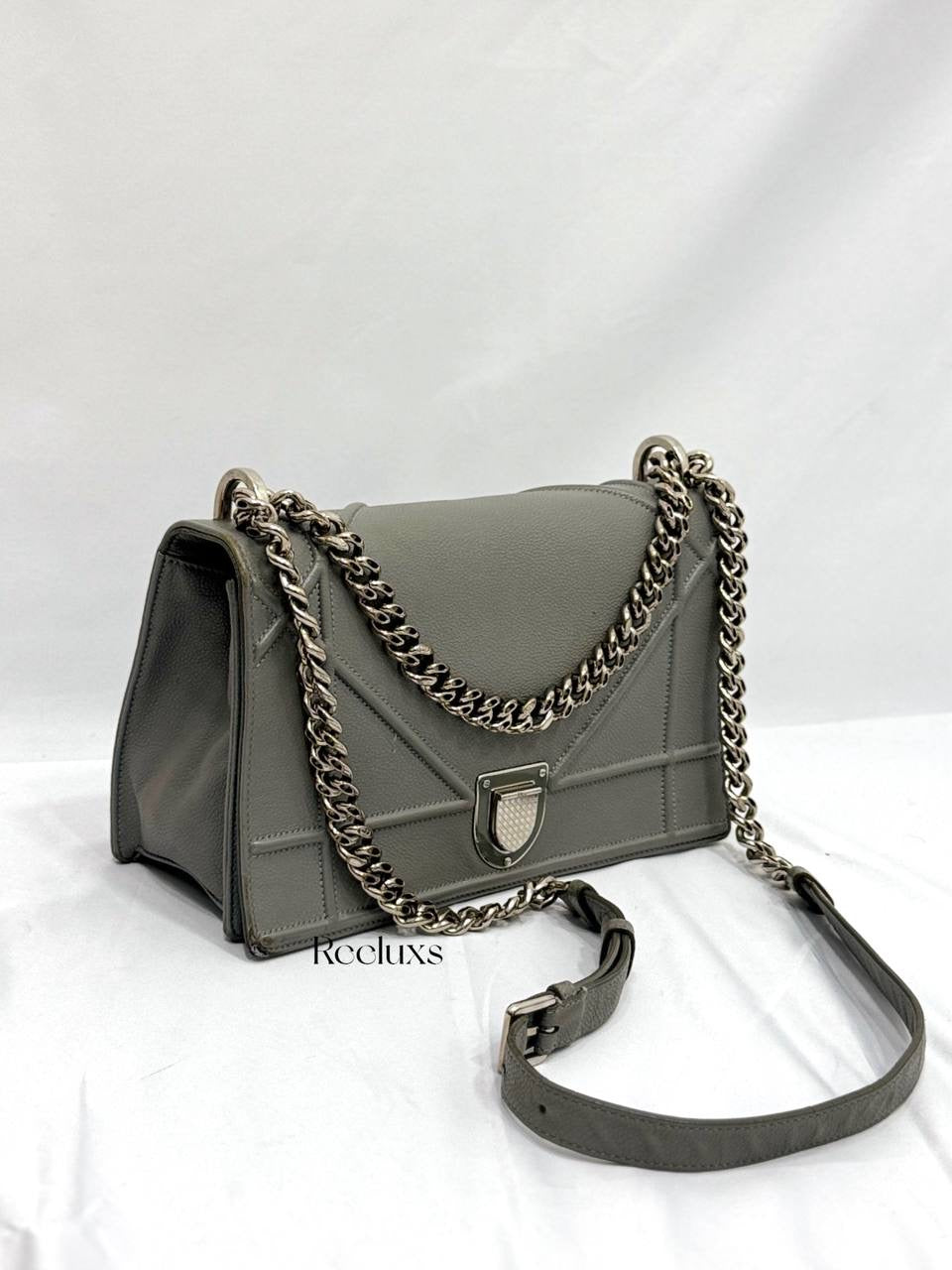 CHRISTIAN DIOR Diorama Medium Flap Shoulder Bag