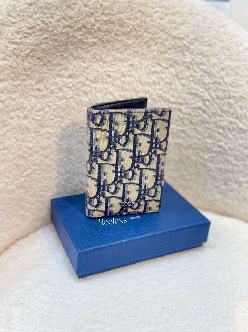 DIOR Oblique Bi- Fold Card Wallet