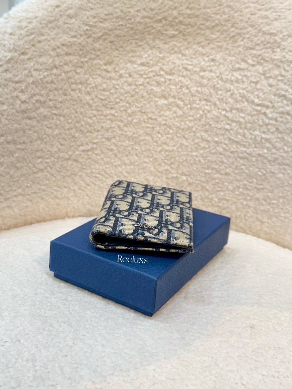 DIOR Oblique Bi- Fold Card Wallet