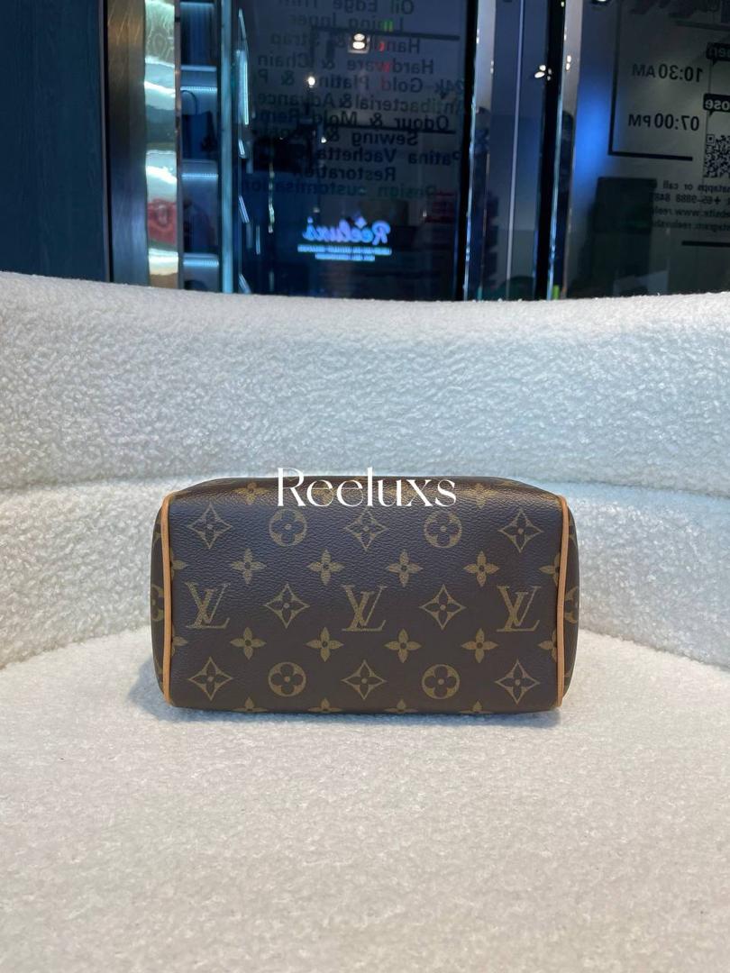 FullSet NFC LOUIS VUITTON LV Speedy Bandouliere 20 in Monogram Canvas Handbag - Crossbody Bag