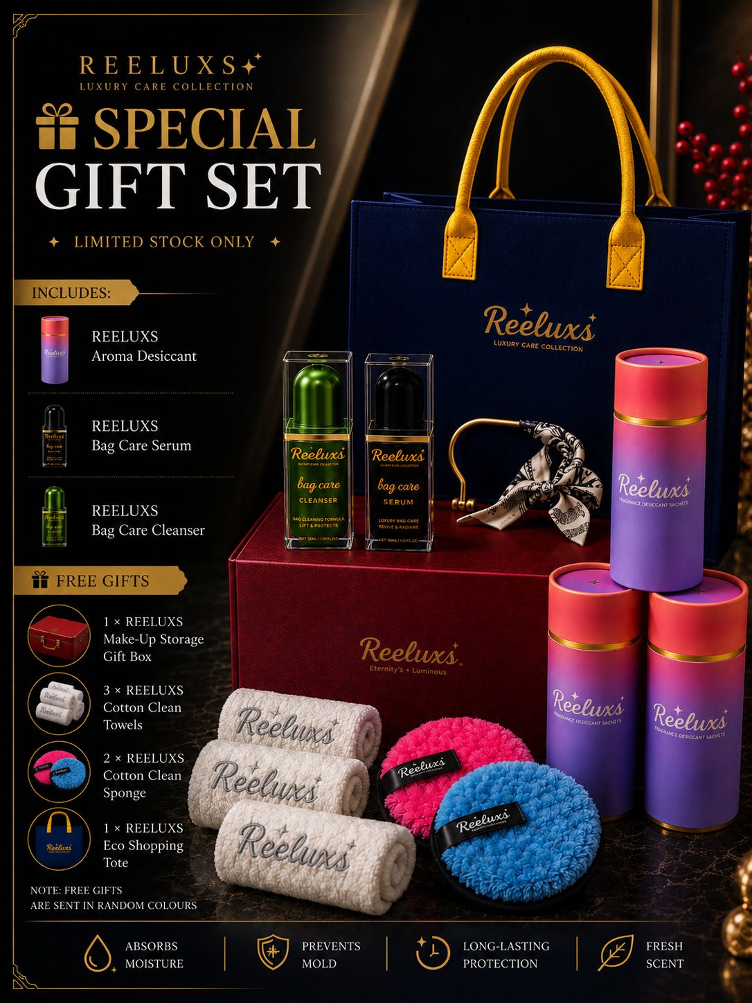 REELUXS 🎁 SPECIAL GIFTS SET —  Limited Stock Only