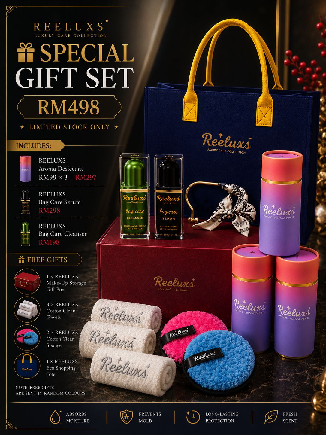 REELUXS 🎁 SPECIAL GIFTS SET —  Limited Stock Only
