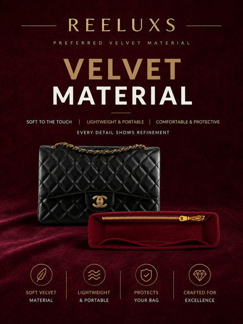 REELUXS Velvet Organizer - Chanel Classic Flap