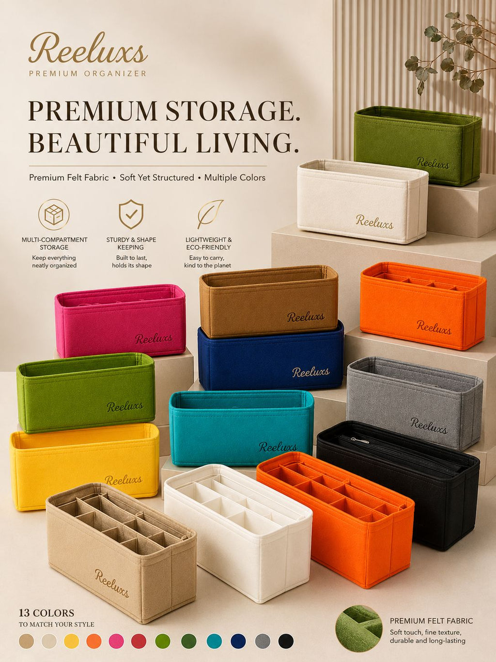 REELUXS Organizer - Multiple Shape
